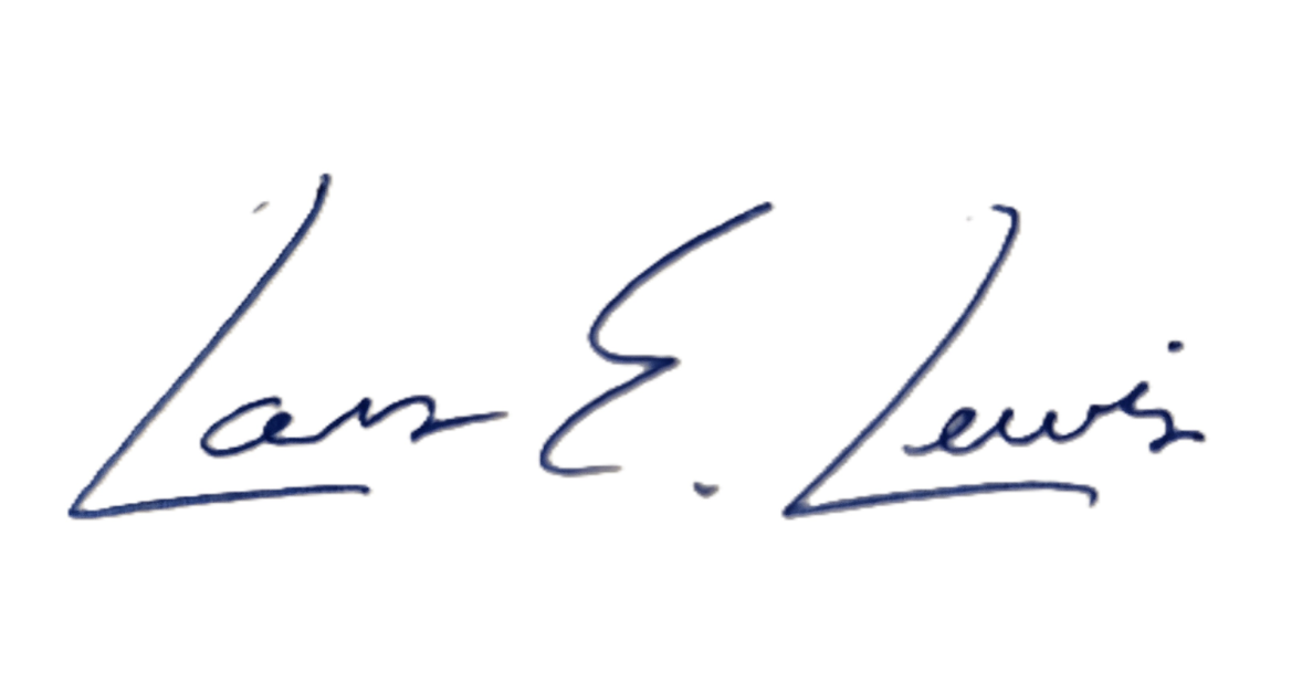 Lars Lewis signature